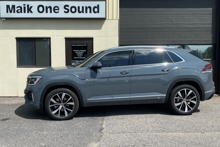 2024 VW Atlass Cross with professional window tint in North Bay